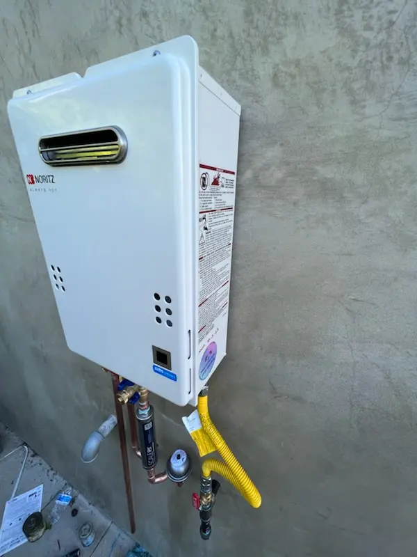 Tankless water heater installation for Sidney homes